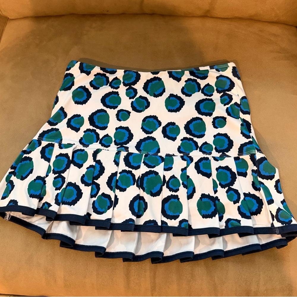 40 Lime Patterned Activewear Skirt